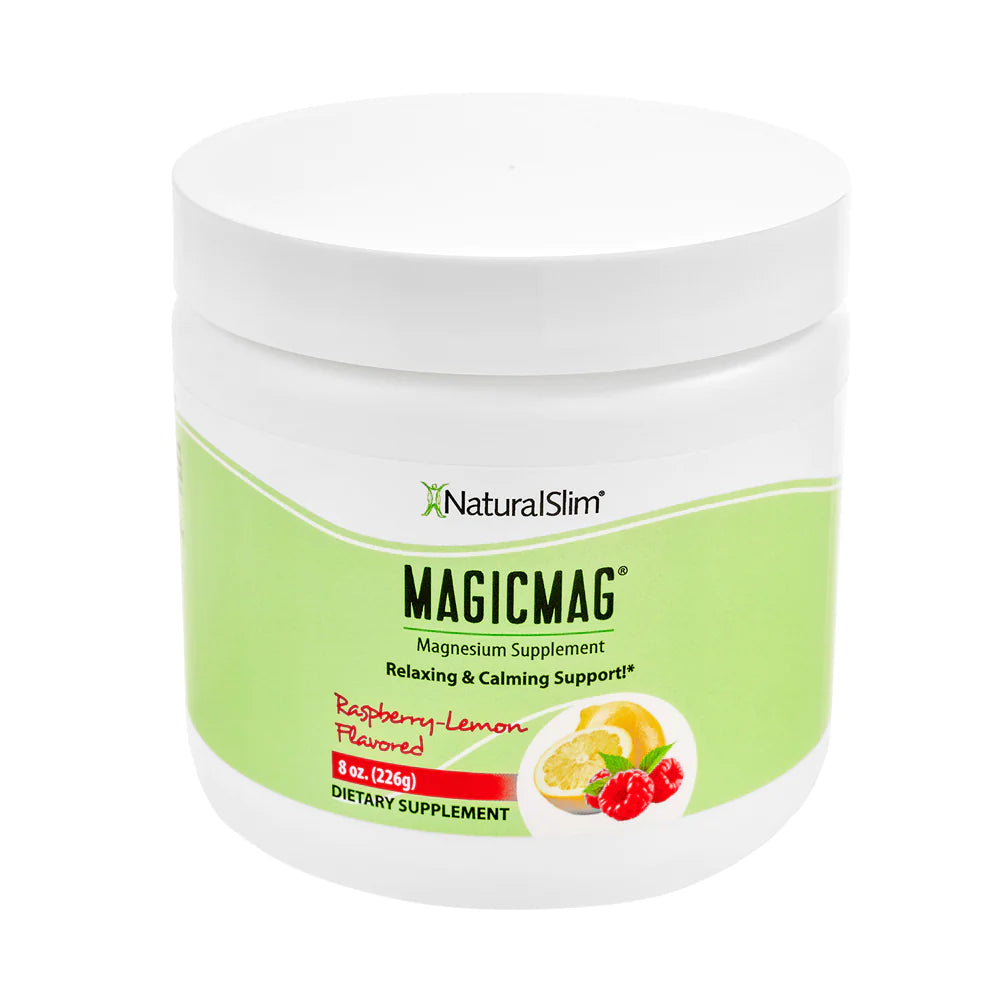 MagicMag® Frambuesa-Limón | Suplemento de Magnesio | Apoyo Relajante y Calmante