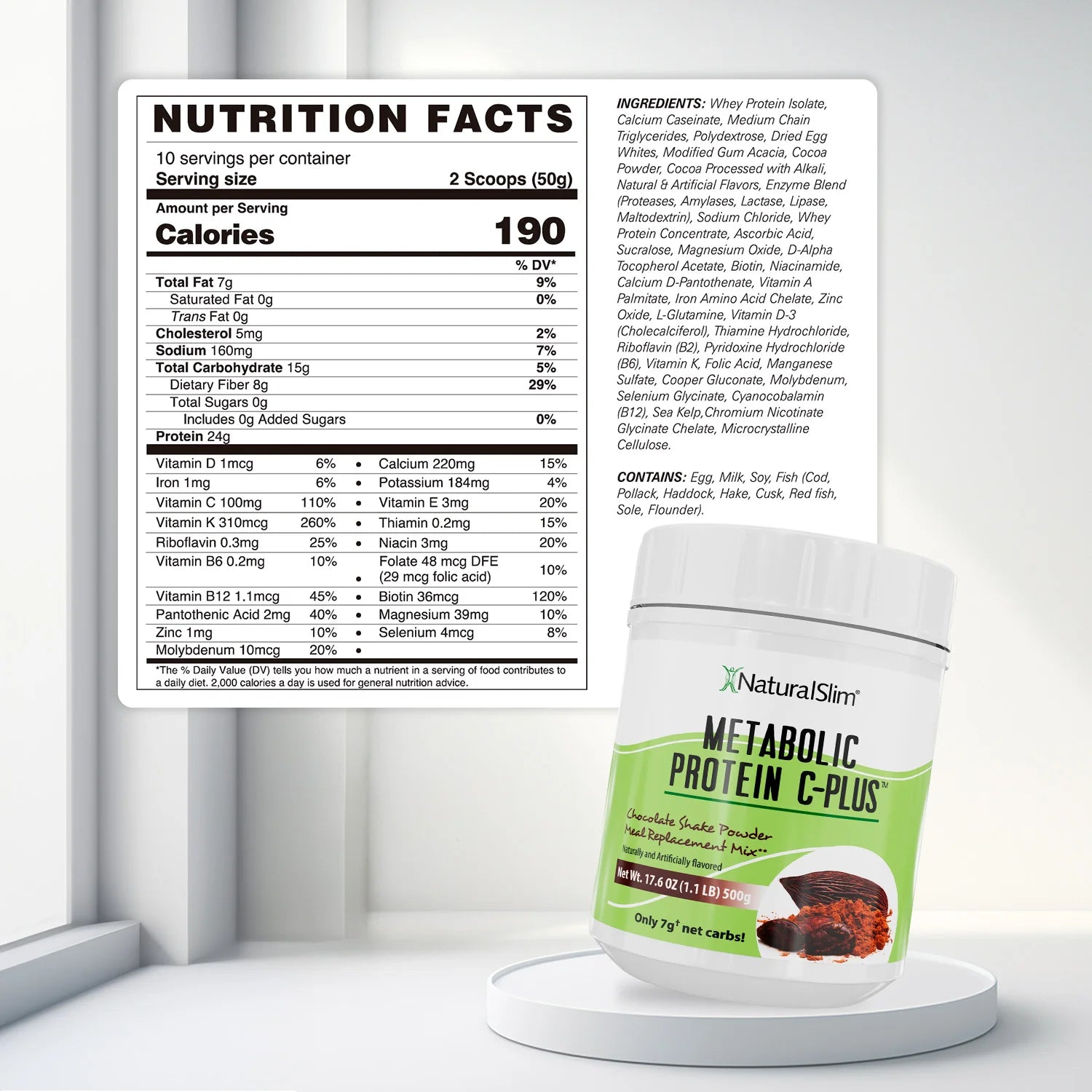 PROTEÍNA METABÓLICA® C-PLUS CHOCOLATE