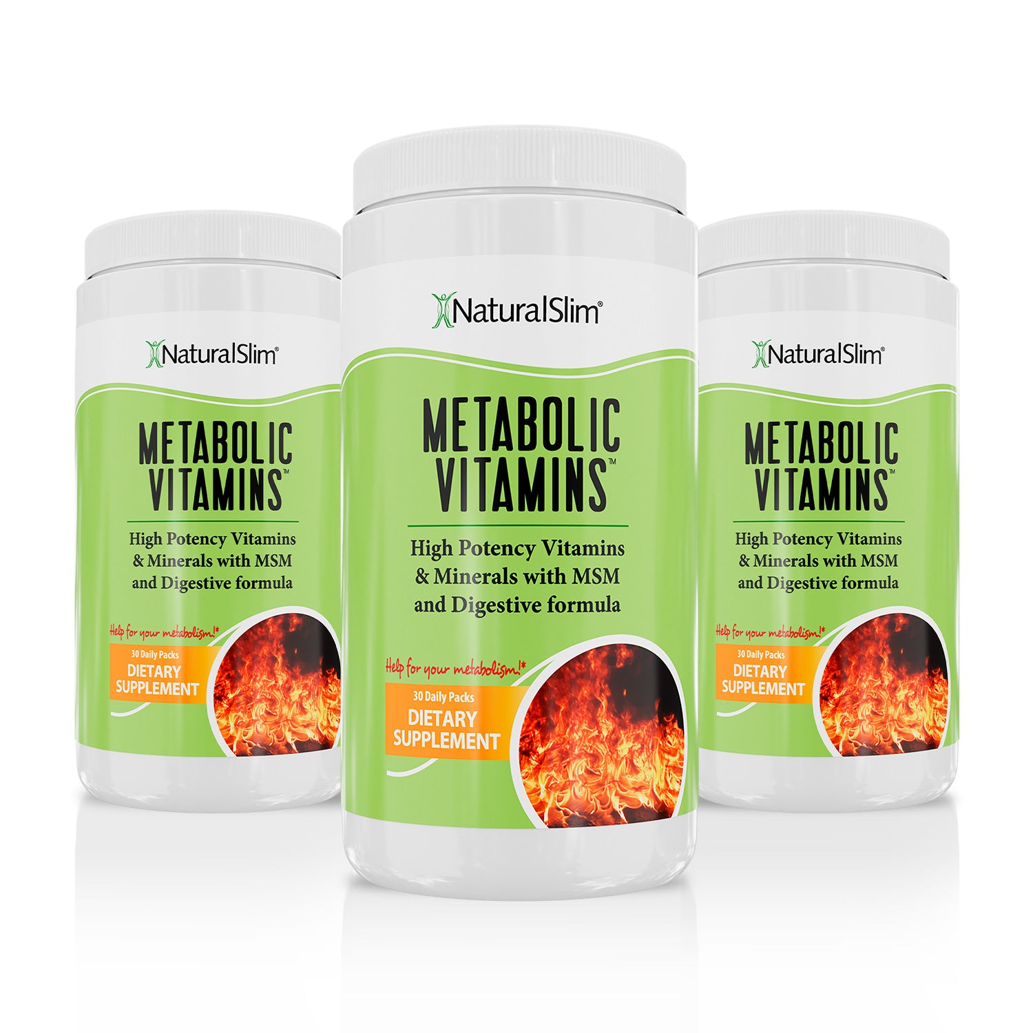 METABOLIC VITAMINS™ High Potency Vitamins for Metabolism, B-Complex with Niacin (B3) + Minerals
