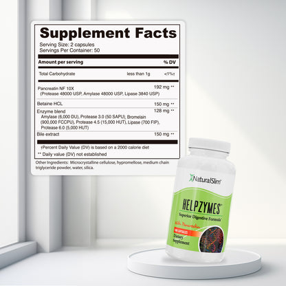 HELPZYMES™ | Enzimas Digestivas