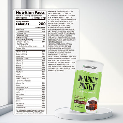 METABOLIC PROTEIN™ Chocolate | Batida de Proteína de Whey