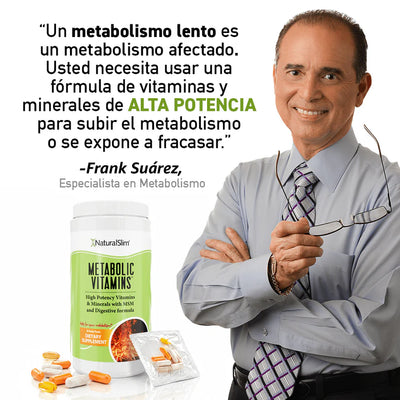 METABOLIC VITAMINS™ High Potency Vitamins for Metabolism, B-Complex with Niacin (B3) + Minerals