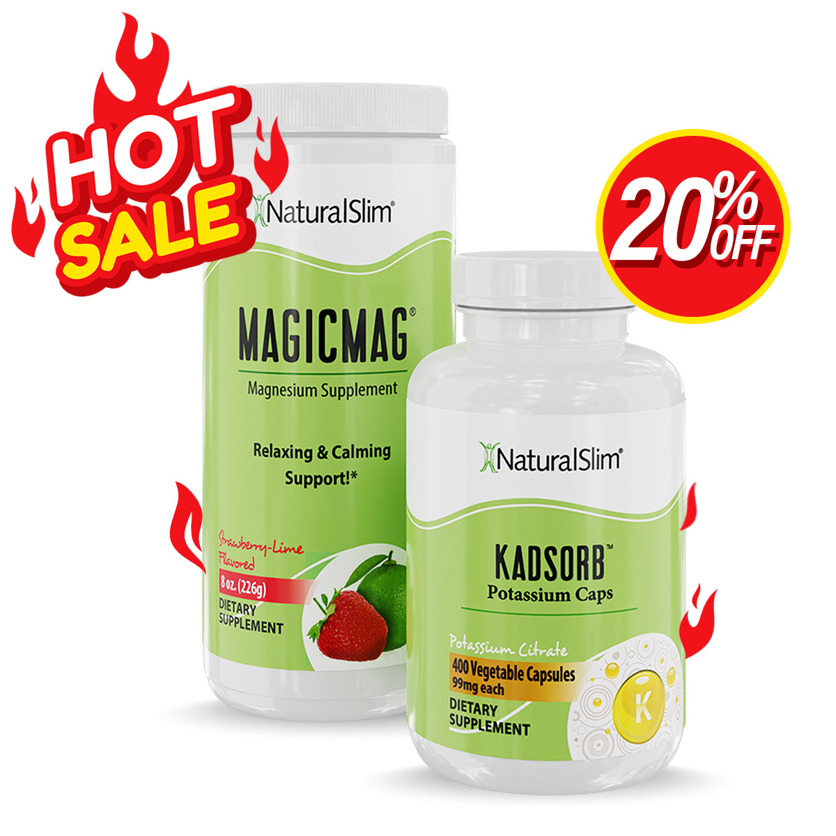 Dúo Dinámico (MagicMag™ & Kadsorb™) | Magnesio y Potasio