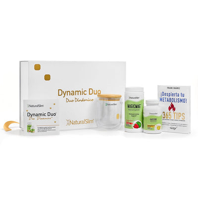 Dynamic Duo Gift Set | MagicMag, Kadsorb, Despierta tu Metabolismo! Book, Mug and Gift Box with Information Leaflet| Magnesium - product photo