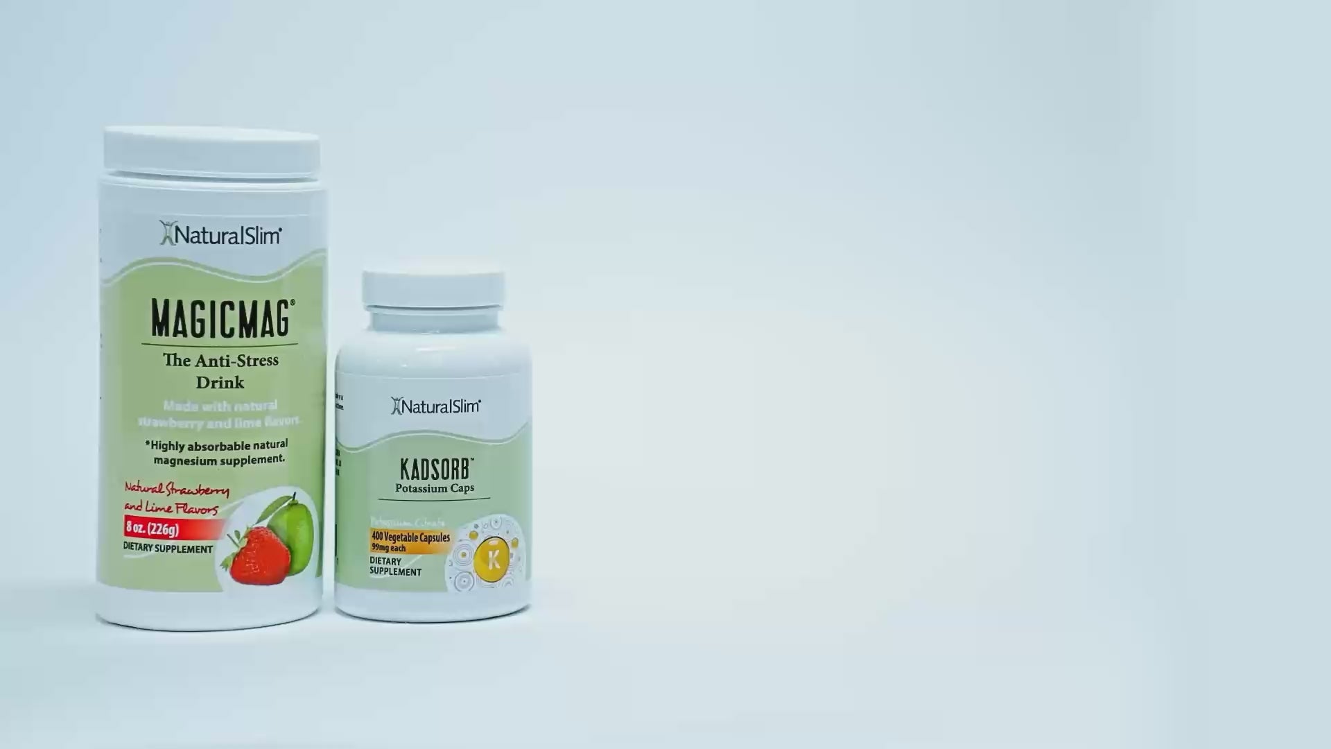 Cargar video: Dúo Dinámico (MagicMag™ &amp; Kadsorb™) | Magnesio y Potasio